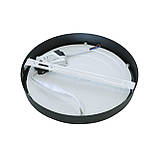Світильник точковий накладний NOAS YL14-1800-S 18 Вт круг чорний 6500 К, фото 3