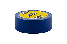 Стрічка малярська MASTERTOOL фасадна 38 мм Р50 синя 79-9895