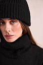 Шапка жіноча - Чорний One Size, фото 3