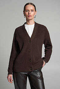 Кардиган жіночий - Шоколадний
