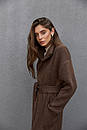 Пальто жіноче - Бронзовий, фото 4