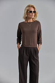 Джемпер жіночий - Шоколадний