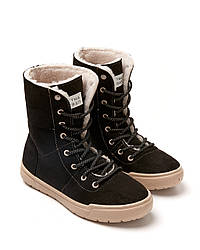 Жіночі зимові високі черевики BRENA чорні