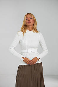 Водолазка жіноча - Молочний