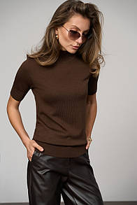 Водолазка жіноча - Шоколадний