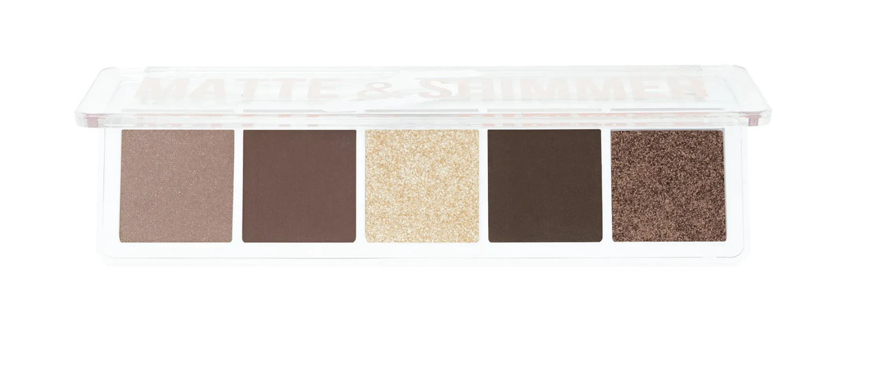 Тіні для повік Bless Beauty Matte & Shimmer - №01 Brown (9.8 g), фото 1