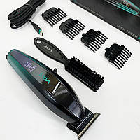 Электронная машинка для стрижки, Триммер с насадками разной длины, Машинка для стрижки волос домашняя JK-91