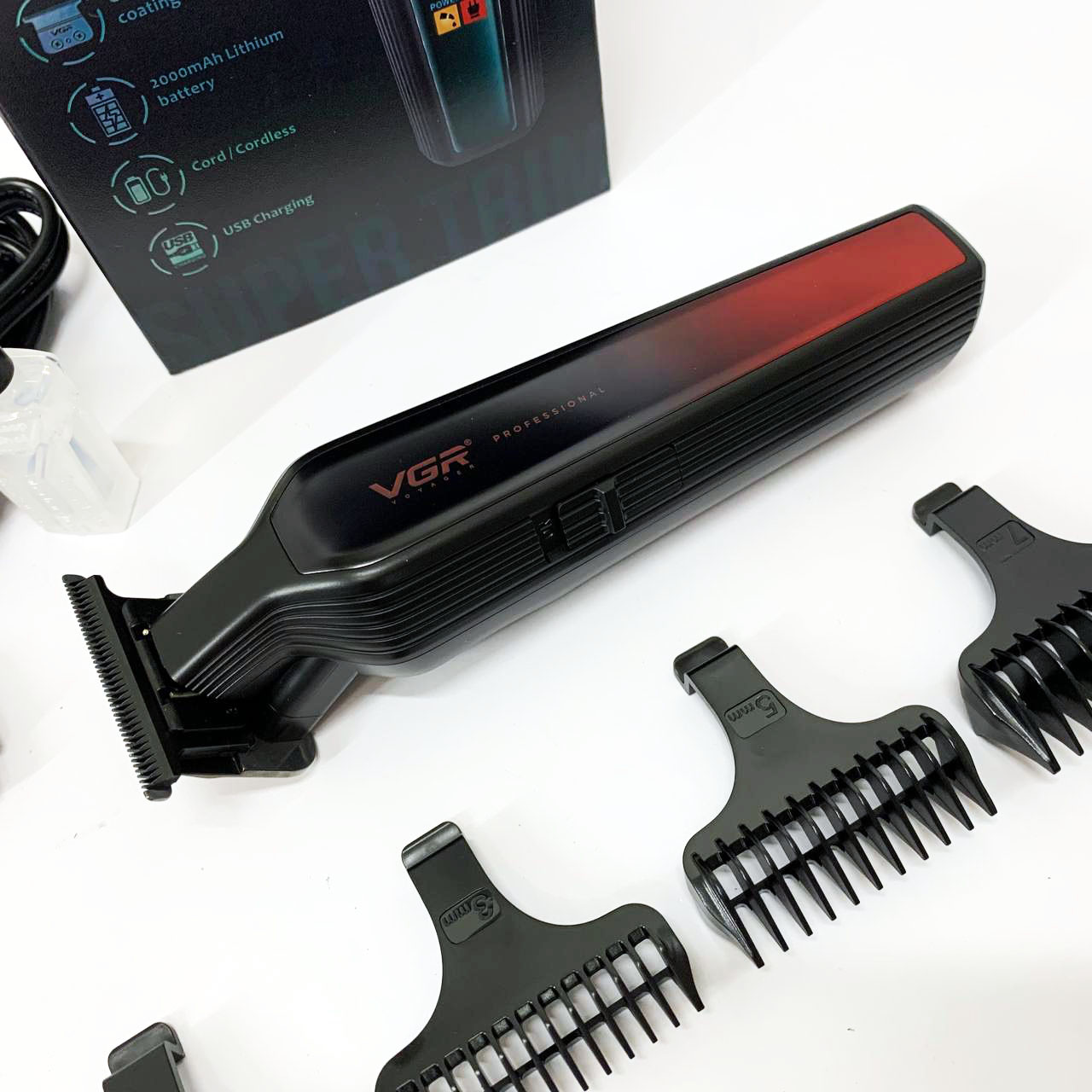 Машинка для стрижки волосся з універсальним живленням, Хороший бездротовий тример HJ-80