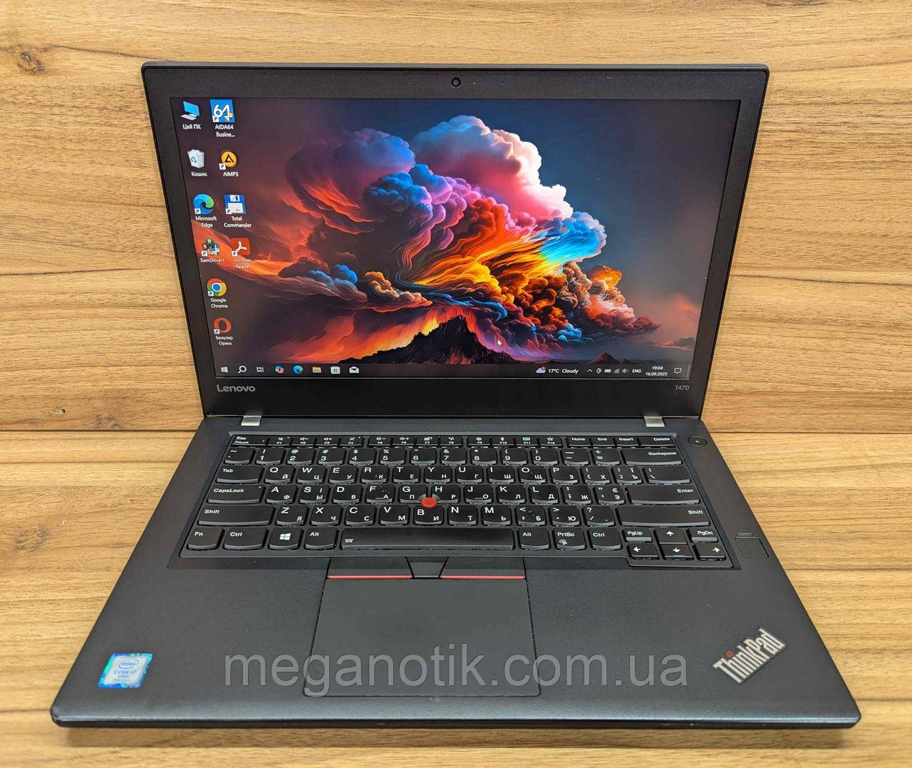 Ноутбук Lenovo ThinkPad T470 | 14" | Intel I7 - 7600U | 240GB SSD | 8GB, фото 1