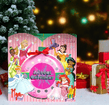 Адвент-календар для дівчат Disney Princess з косметикою, фото 7