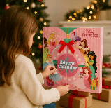 Адвент-календар для дівчат Disney Princess з косметикою, фото 2