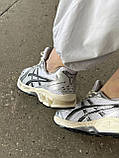 Кросівки чоловічі Асикс Asics Gel-Kayano 14 White Silver Black ALL12185, фото 7