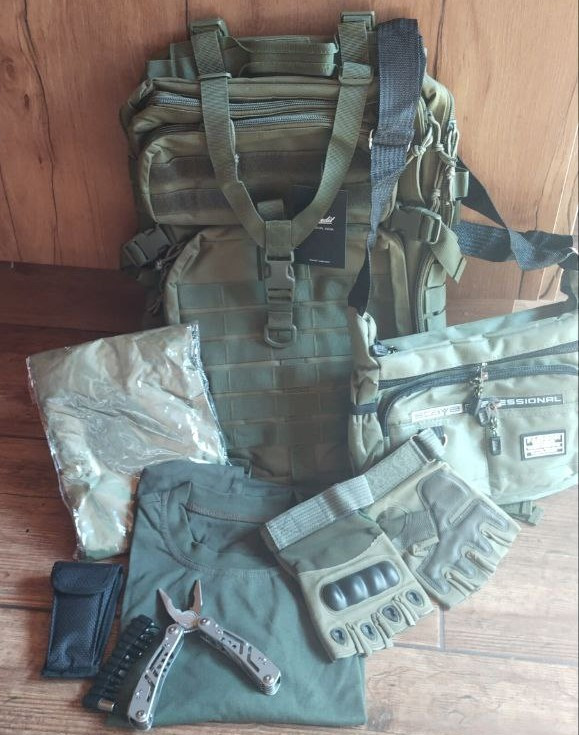 Подарочный набор для военных, комплект для ВСУ — 7 предметов, фото 1