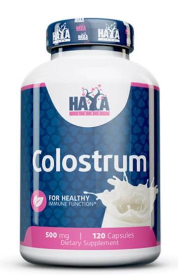 Молозиво Haya Labs Colostrum 500 мг  120 капсул, фото 1