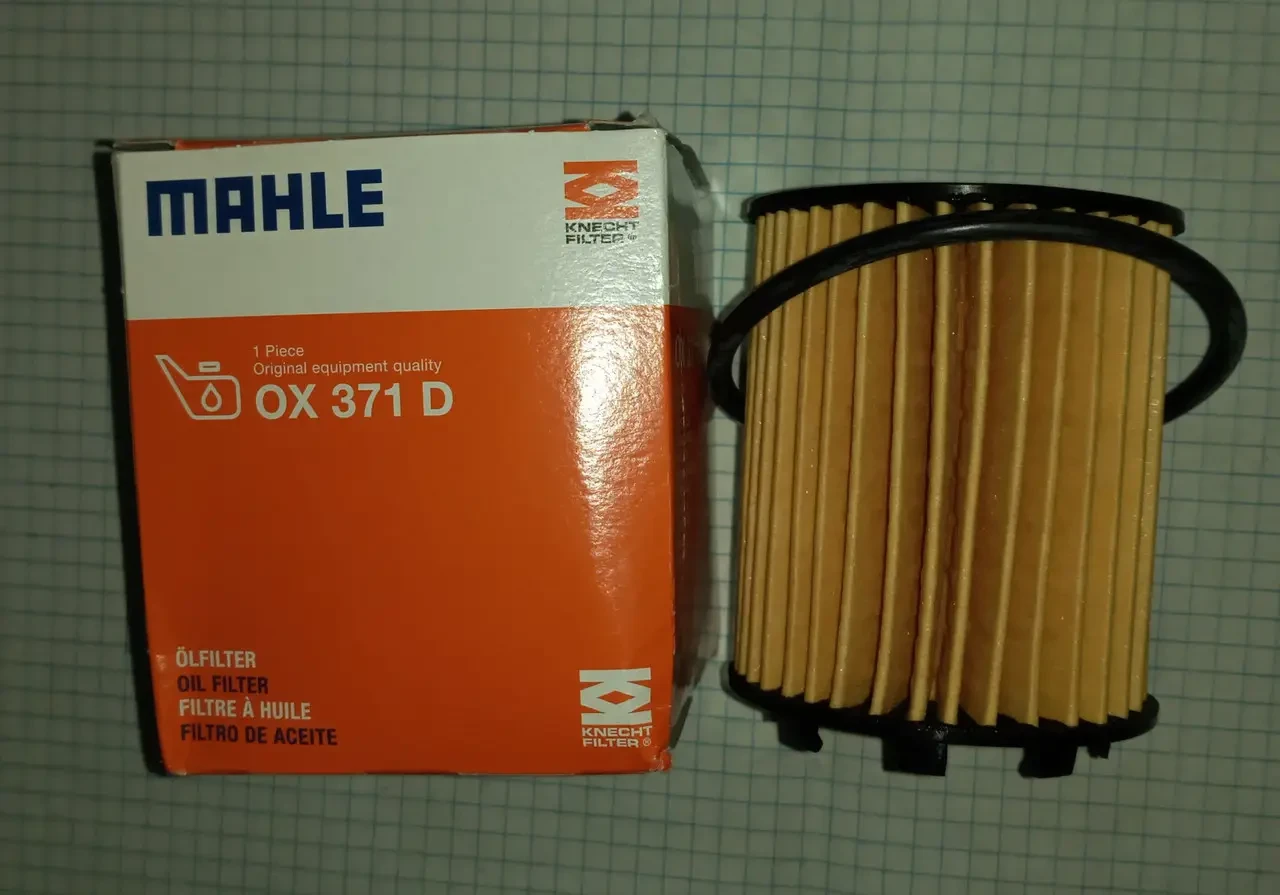 Фільтр масляний Опель Комбо Combo FORD Форд FIAT Фіат Добло Citroën Сітроен Lancia Лянча Peugeot Пежо Knecht-Mahle