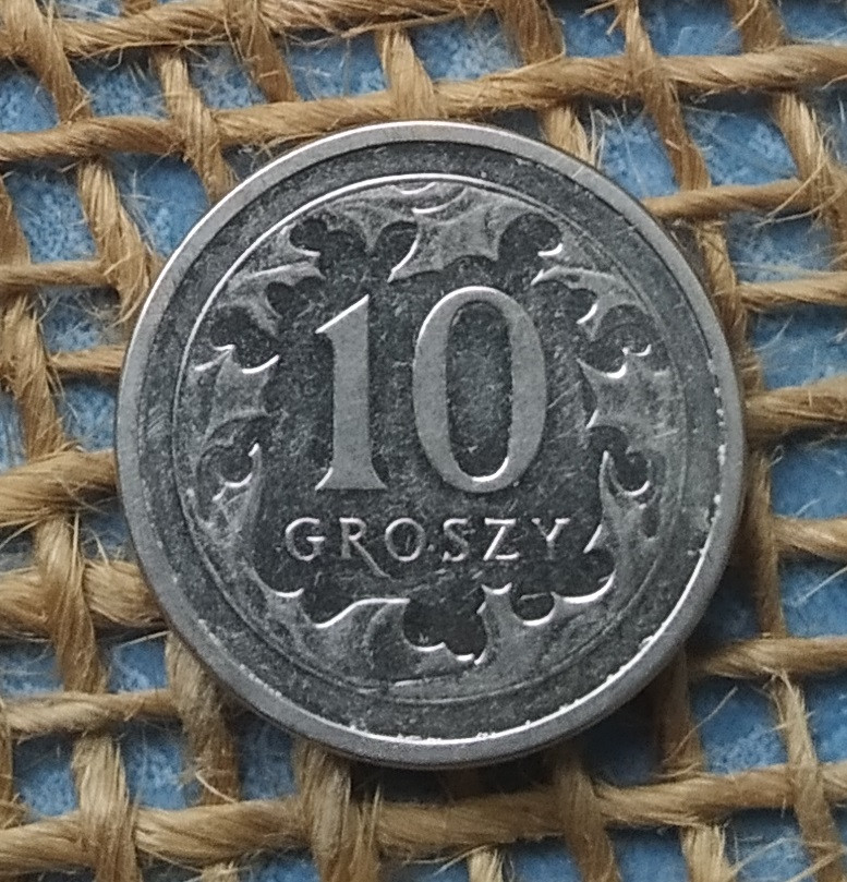 10 грошей 2024 року. Польща, фото 1