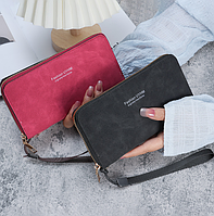 Жіночий гаманець клатч на блискавці, яскравий гаманець-клатч для дівчат