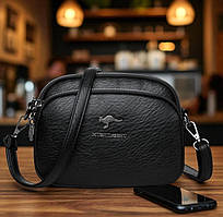 Дитяча міні сумочка на плече Кенгуру, маленька сумка для дівчаток Чорний