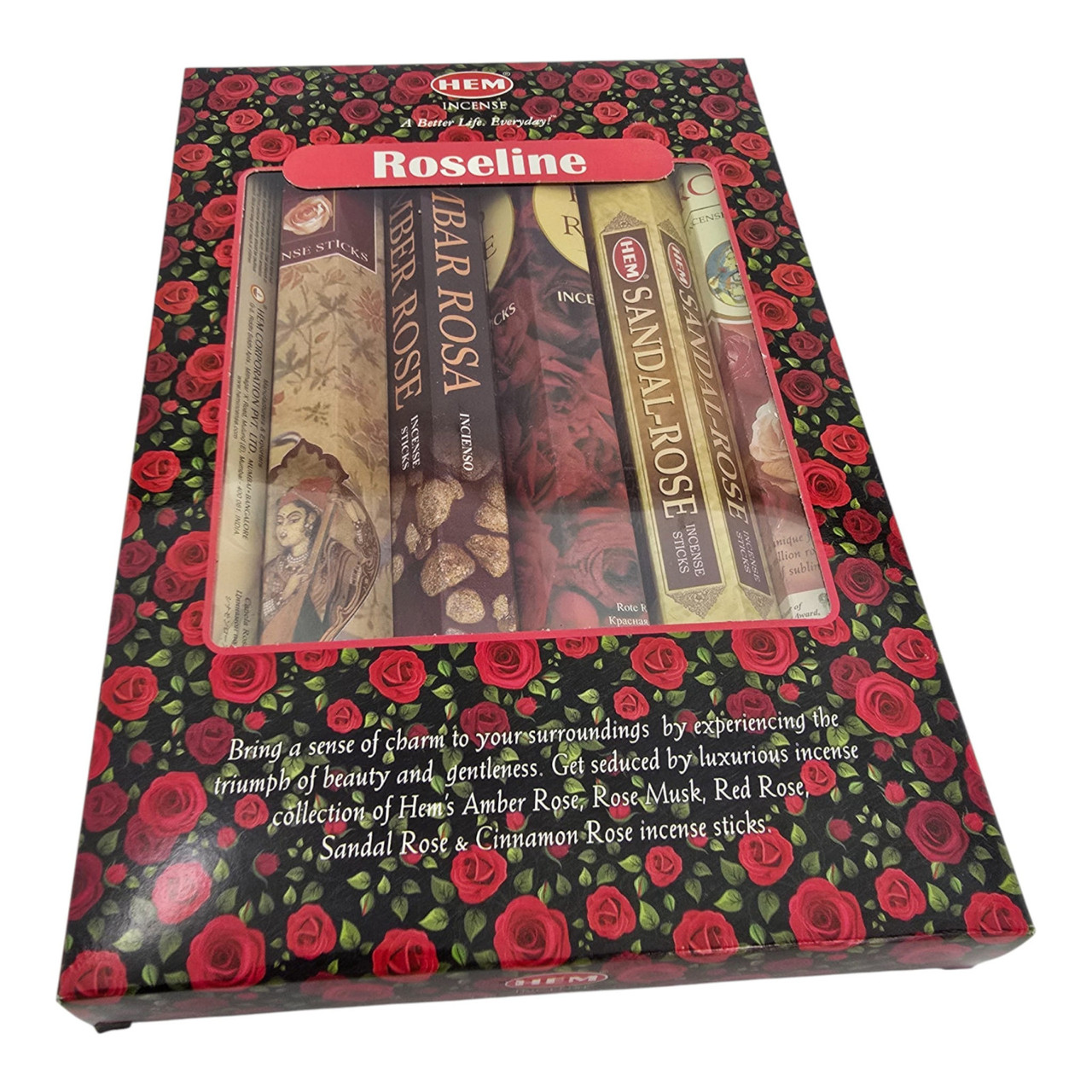 Набір подарункових пахощів HEM «Колекція троянд» 6 ароматів, фото 1