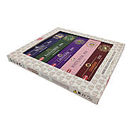 Набір пахощів HEM Masala, 5 ароматів по 15 г: Moon, Rain Forest, Lavender, White Musk, Chandan, фото 2