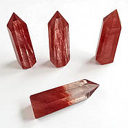 Кристал із сердоліка у формі вежі (полірований, 7 см), фото 2