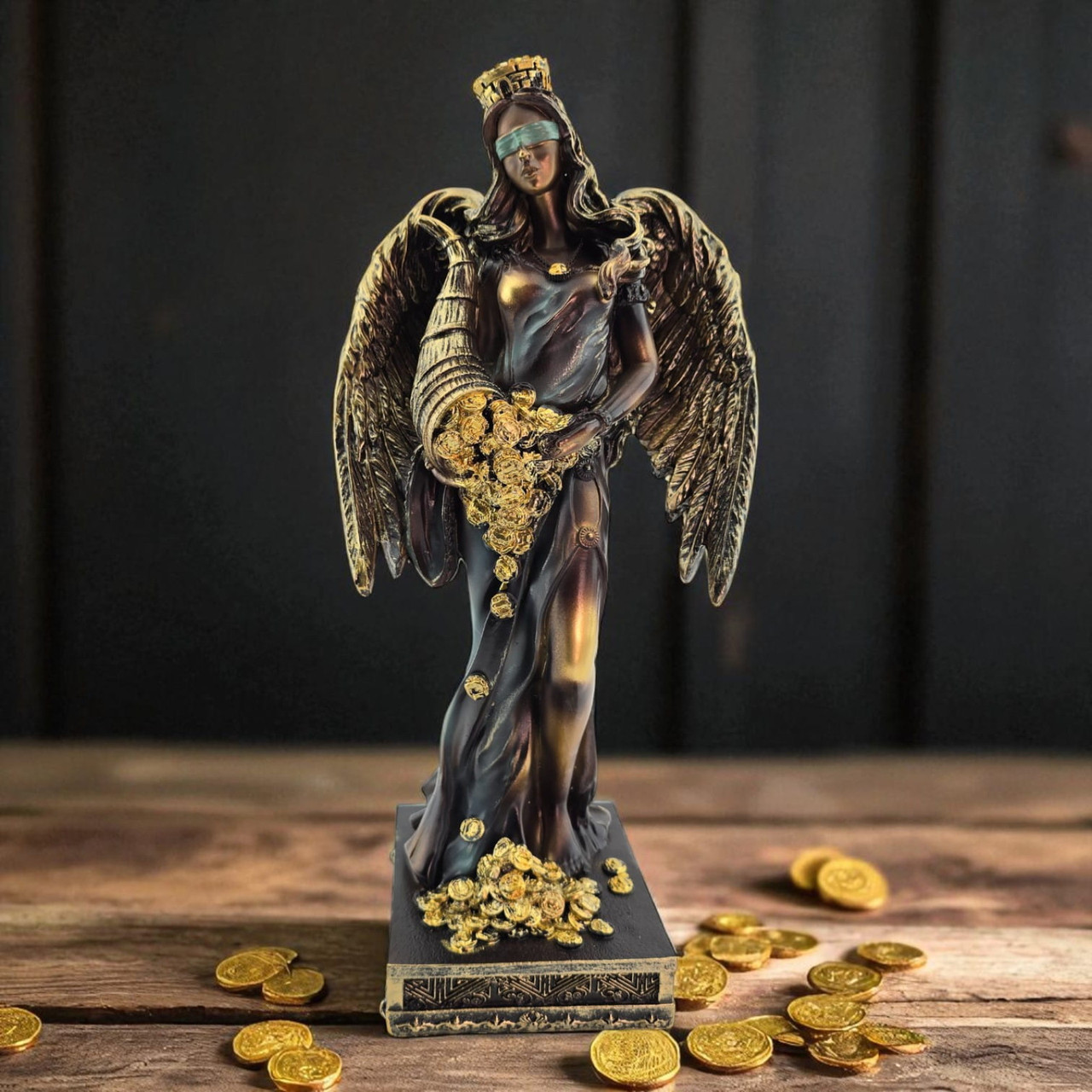 Фортуна з рогом достатку (33 х 16 х 12 см), фото 1