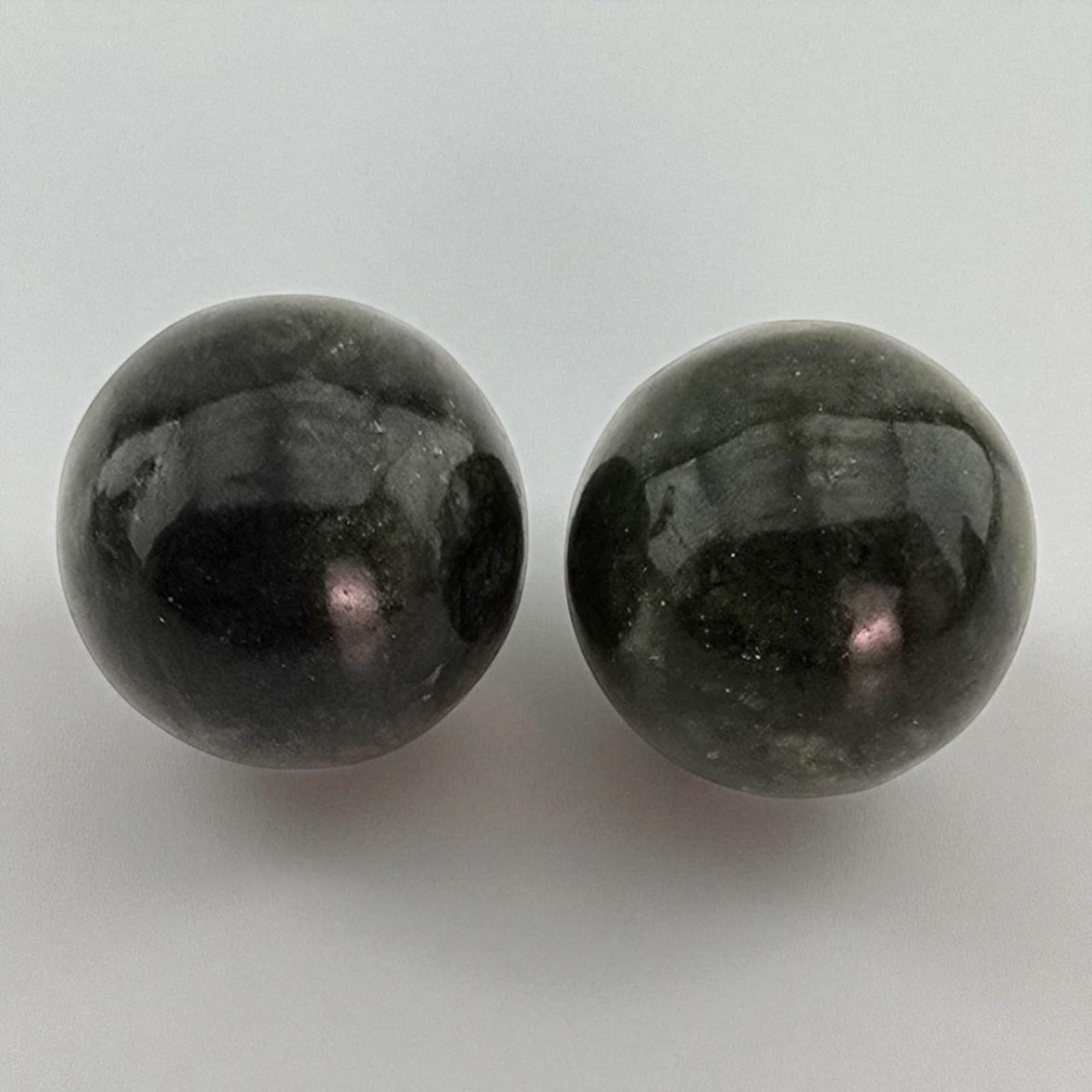 Кулі масажні нефритові у футлярі (d-3,8 см), фото 1