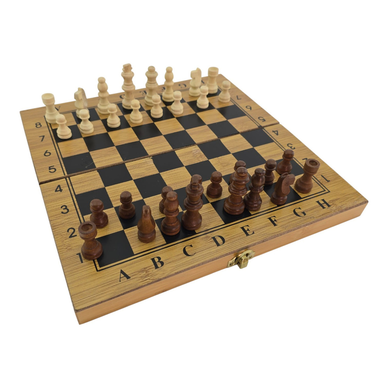 Нарди+шахи з бамбука (29 х 29 х 2,3 см), фото 1