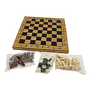 Нарди+шахи з бамбука (29 х 29 х 2,3 см), фото 3