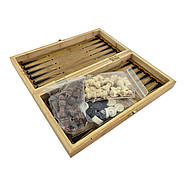 Нарди+шахи з бамбука (29 х 29 х 2,3 см), фото 5