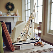 Вітрильник з черепашками на підставці (53 x 34 x 5.5 см), фото 3