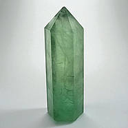 Кристал зеленого кварцу у формі вежі (полірований, 7.5 см), фото 3