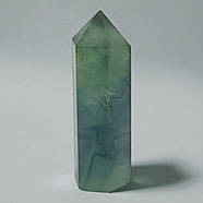 Кристал зеленого кварцу у формі вежі (полірований, 7.5 см), фото 4
