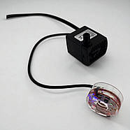 Занурювальний насос для фонтану з LED підсвічуванням, 3 Вт, 200 л/год, Hmax 55-60 см, IPX8 (BS-005), фото 3