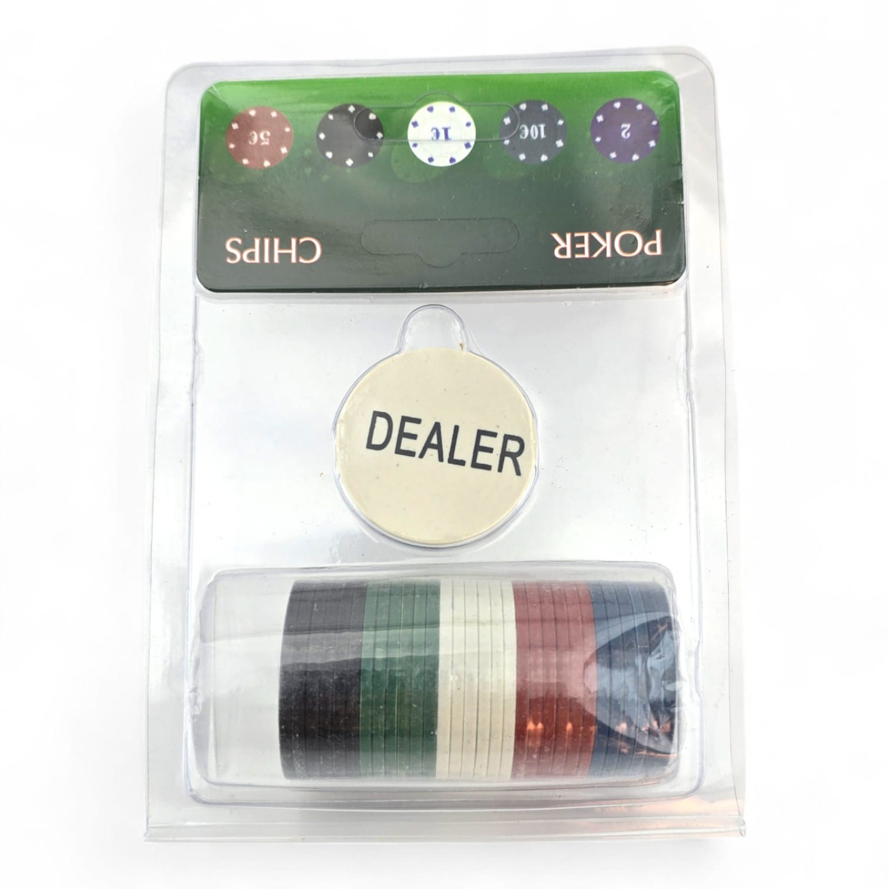 Покерні фішки (30 фішок+1) (d-4 см), фото 1