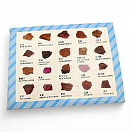 Кулон з каменю (набір 12 шт) (12,5 х9, 5х1, 5 см), фото 3