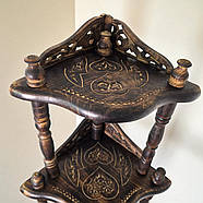 Етажерка з мангового дерева на 4 полиці (115х59х42 см), фото 5