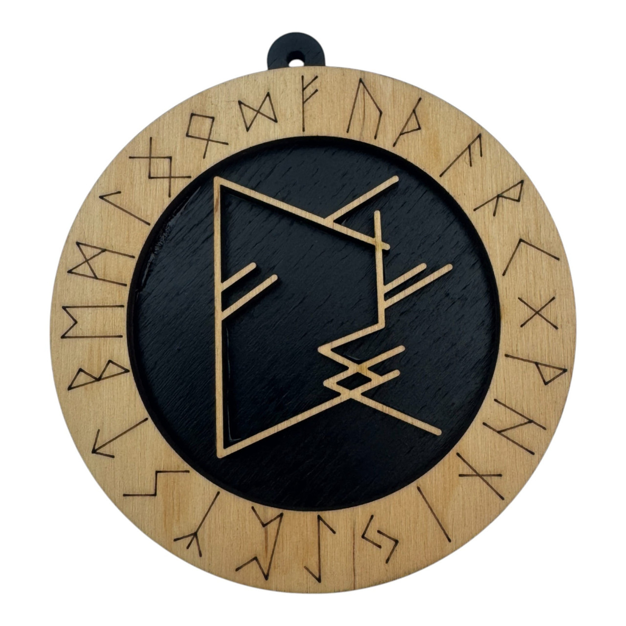 Рунічний став "Банкір" (d-90мм), дерево., фото 1