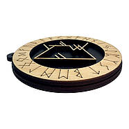 Рунічний став "Банкір" (d-90мм), дерево., фото 3