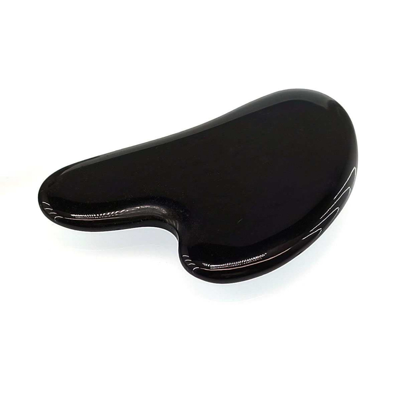 Масажер Гуаша обсидіановий (5х8х0,5 см), фото 1