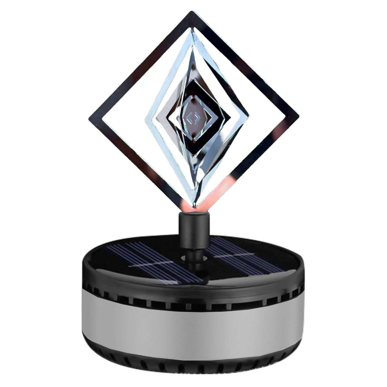 Ароматизатор на сонячних батареях в автомобіль зірка, що обертається, фото 1