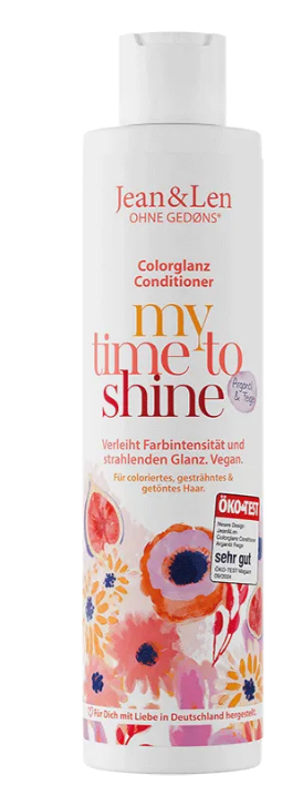 Кондиціонер для блиску кольору Арганова олія/Інжир, 300мл Jean&Len, фото 1