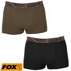 Трусы Fox Boxer Shorts Khaki / Black.