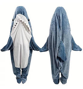 Піжама-ковдра плюшева Акула 150 см