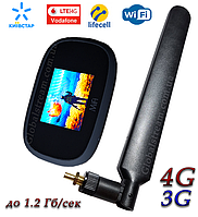 4G 3G WiFi роутер Novatel Verizon MiFi 8000L(8800) Cat 18 до 1.2 Гб/сек (4400mAh)(KS,VD,Life) с антеной 12dbi