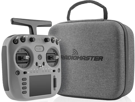 Пульт дистанційного керування RadioMaster TX15 Grey 2.4GHz/Sub-G 900MHz 16CH FPV пульт + чохол, фото 1