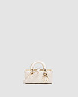 💎 Dior Lady D-Joy Small Bag White 22 х 11 х 5 см