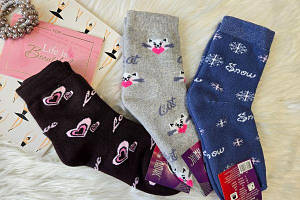 Дитячі зимові шкарпетки