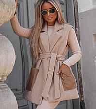 Жилетка Жіноча Барашик Букле 48-52,54-58,60-64 (вф750)