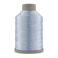 YarnArt CAMELLIA NEW (Камелія Нью) №417 блакитний блістер срібло (Пряжа з металевим блістером, нитки для в’язання)